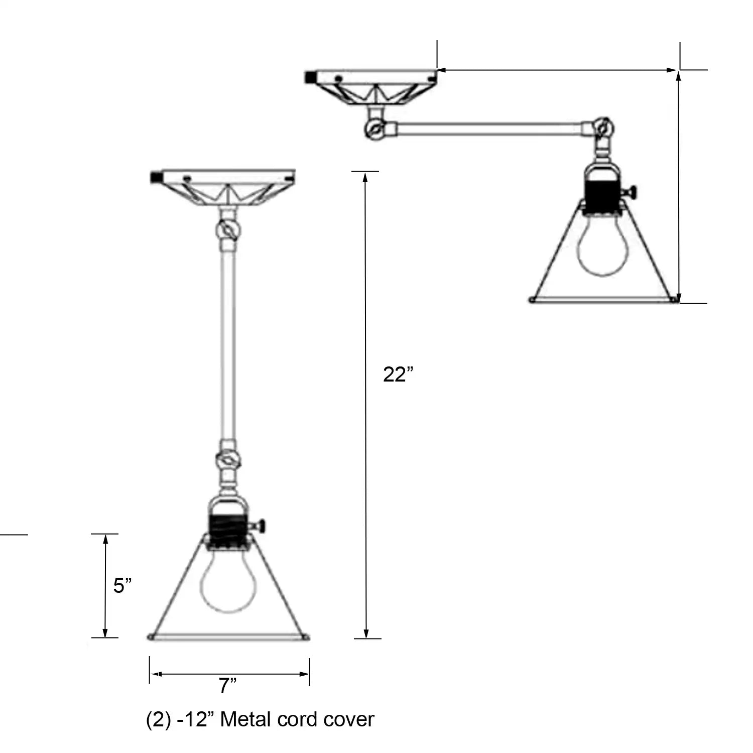 CRYSTORAMA, MORGAN TASK SCONCE, WALL SCONCES