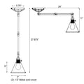 CRYSTORAMA, MORGAN TASK SCONCE, WALL SCONCES