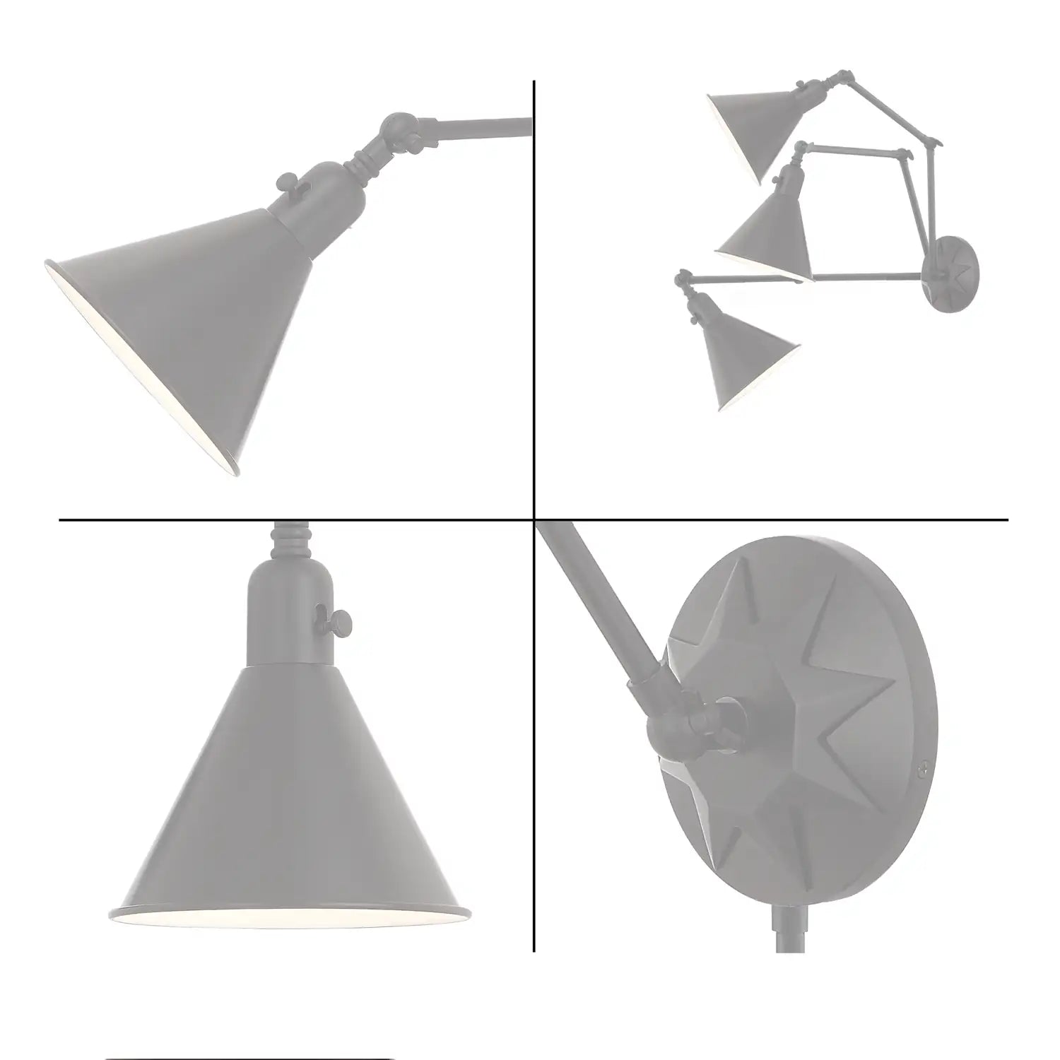 CRYSTORAMA, MORGAN TASK SCONCE, WALL SCONCES
