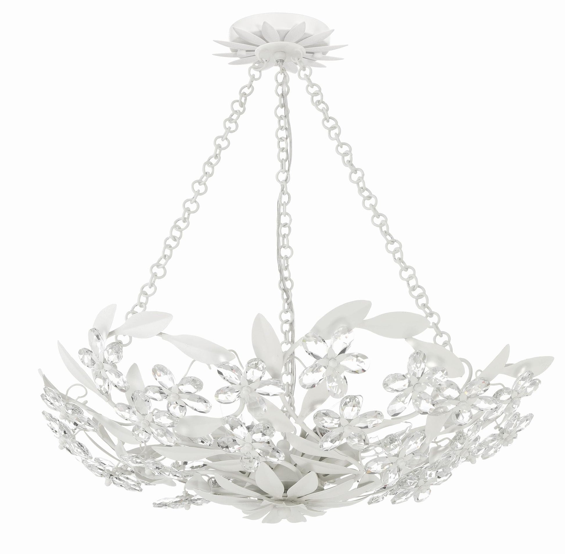 CRYSTORAMA, MARSELLE SEMI FLUSH MOUNT, FLUSH MOUNT CEILING LIGHTS 