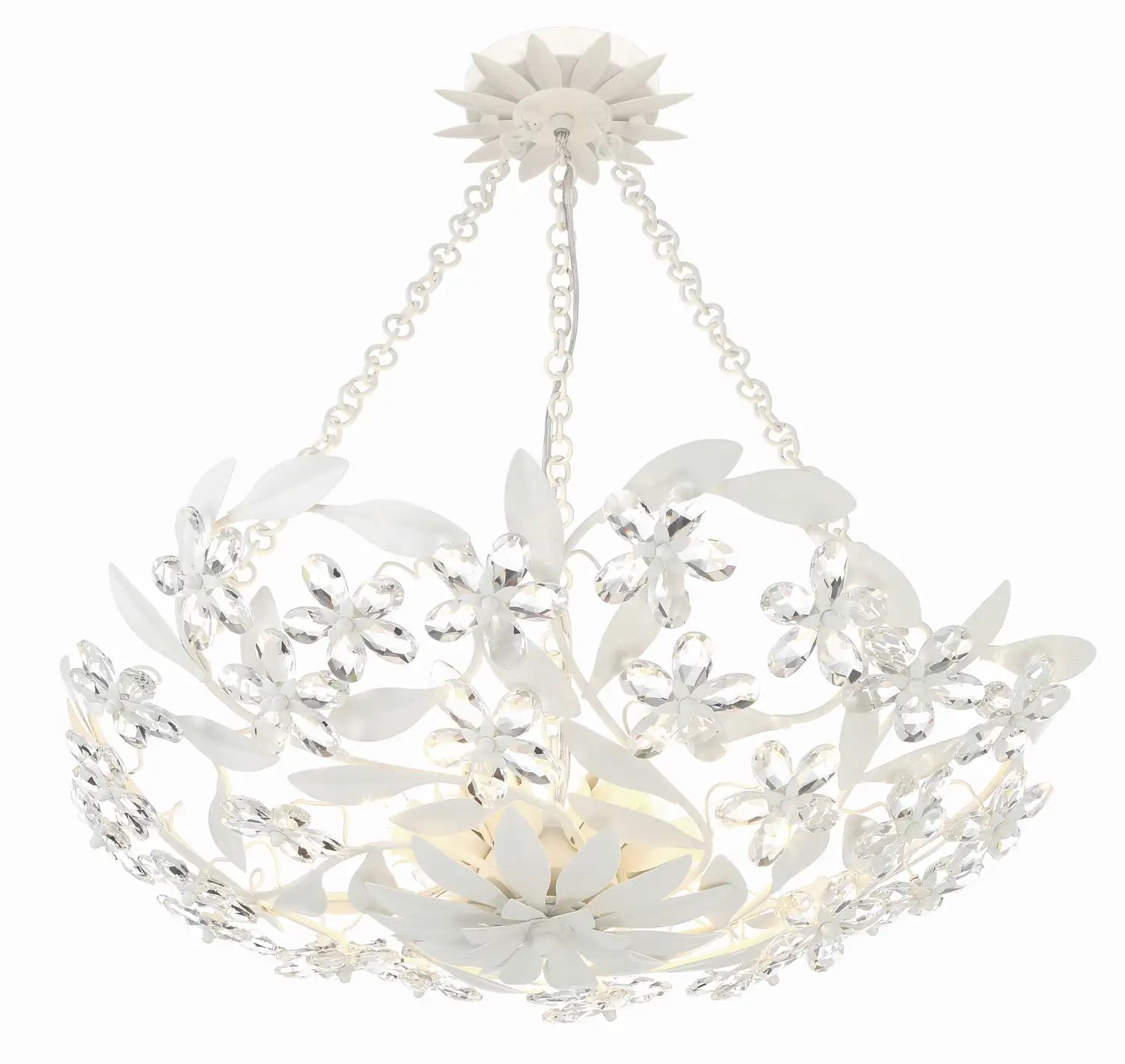 CRYSTORAMA, MARSELLE SEMI FLUSH MOUNT, FLUSH MOUNT CEILING LIGHTS