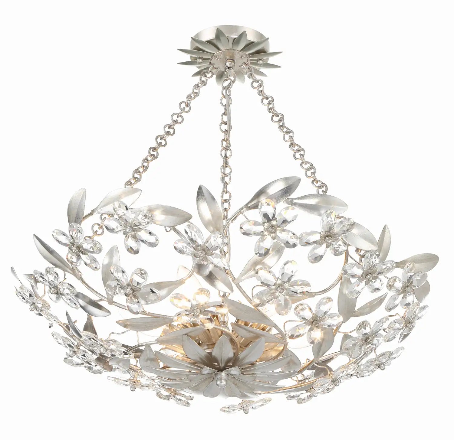CRYSTORAMA, MARSELLE SEMI FLUSH MOUNT, FLUSH MOUNT CEILING LIGHTS