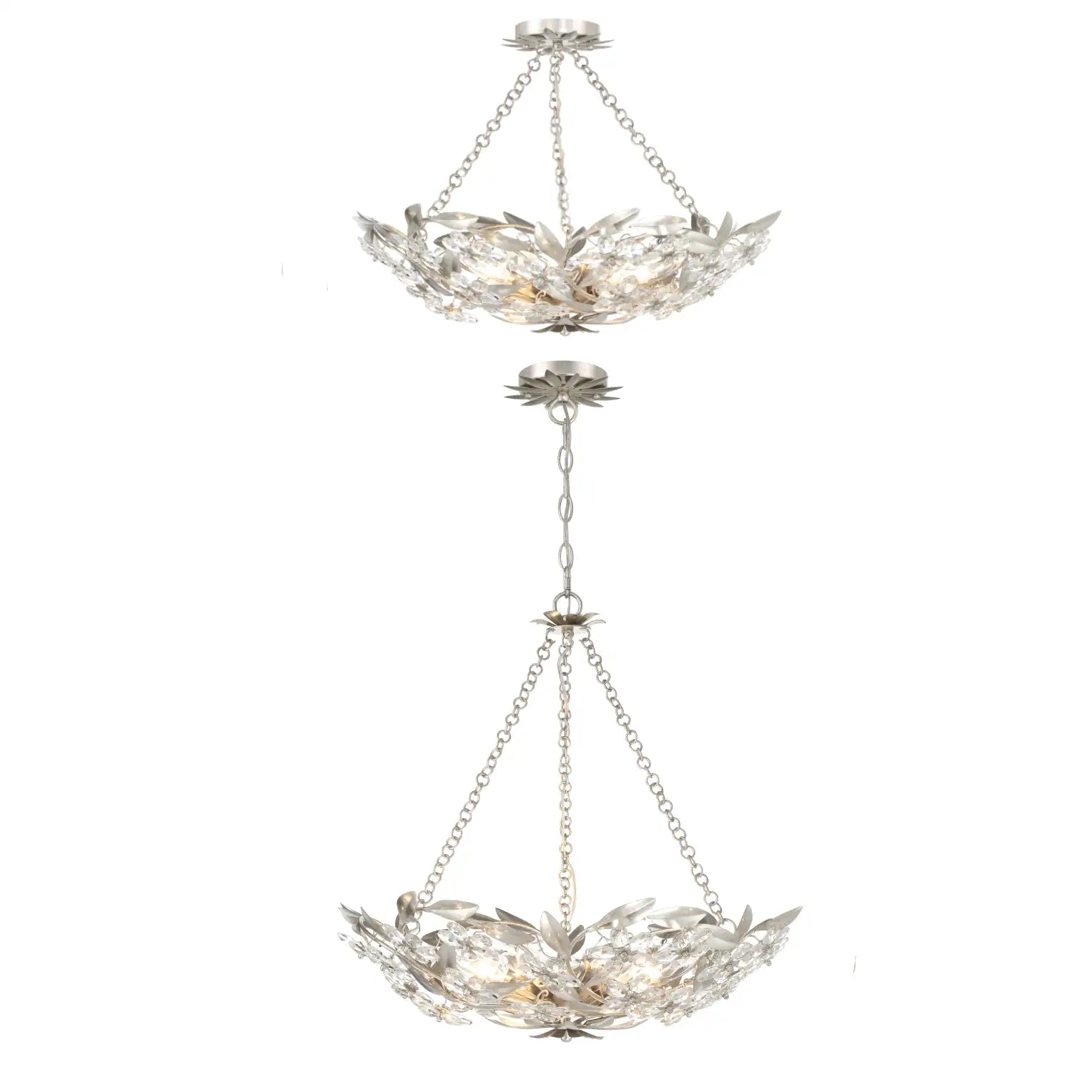 CRYSTORAMA, MARSELLE SEMI FLUSH MOUNT, FLUSH MOUNT CEILING LIGHTS