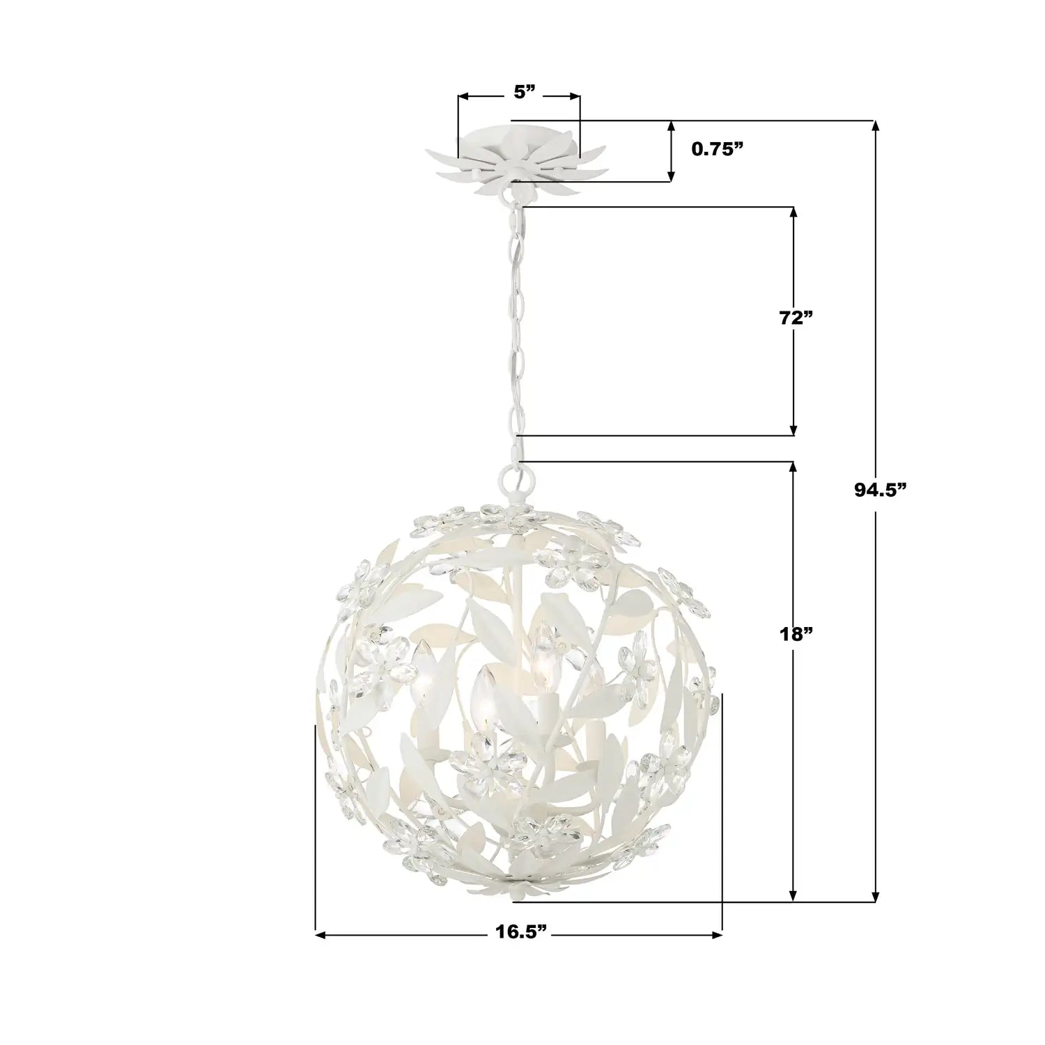 CRYSTORAMA, MARSELLE PENDANT, PENDANT LIGHT