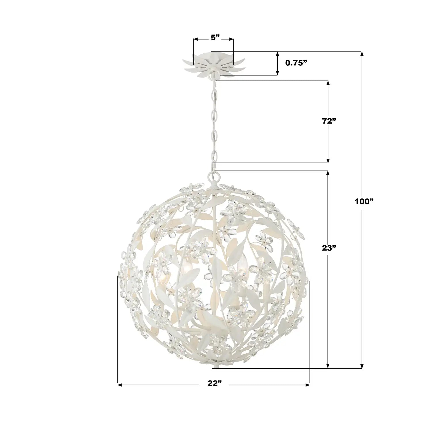 CRYSTORAMA, MARSELLE PENDANT, PENDANT LIGHT
