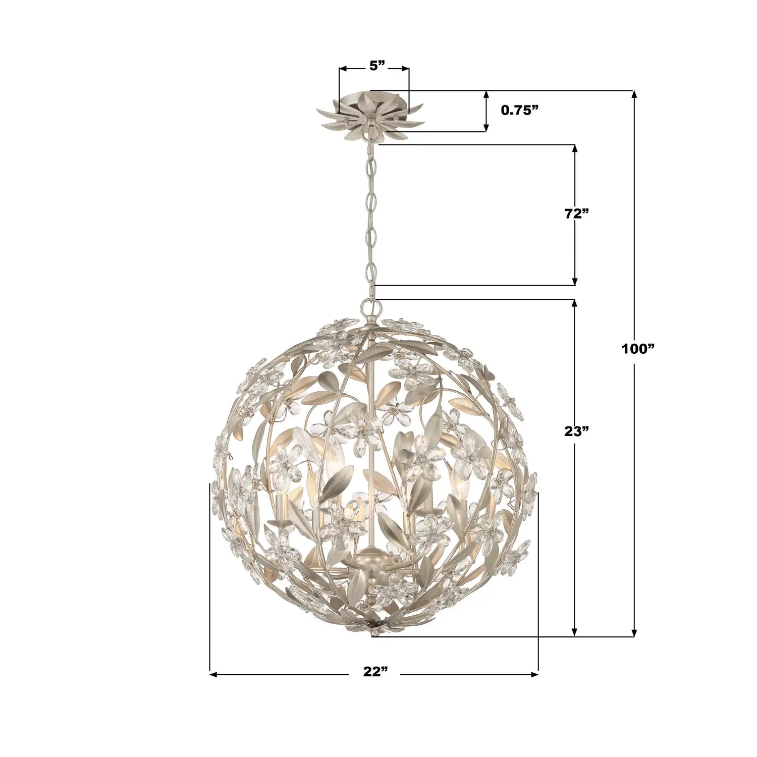 CRYSTORAMA, MARSELLE PENDANT, PENDANT LIGHT