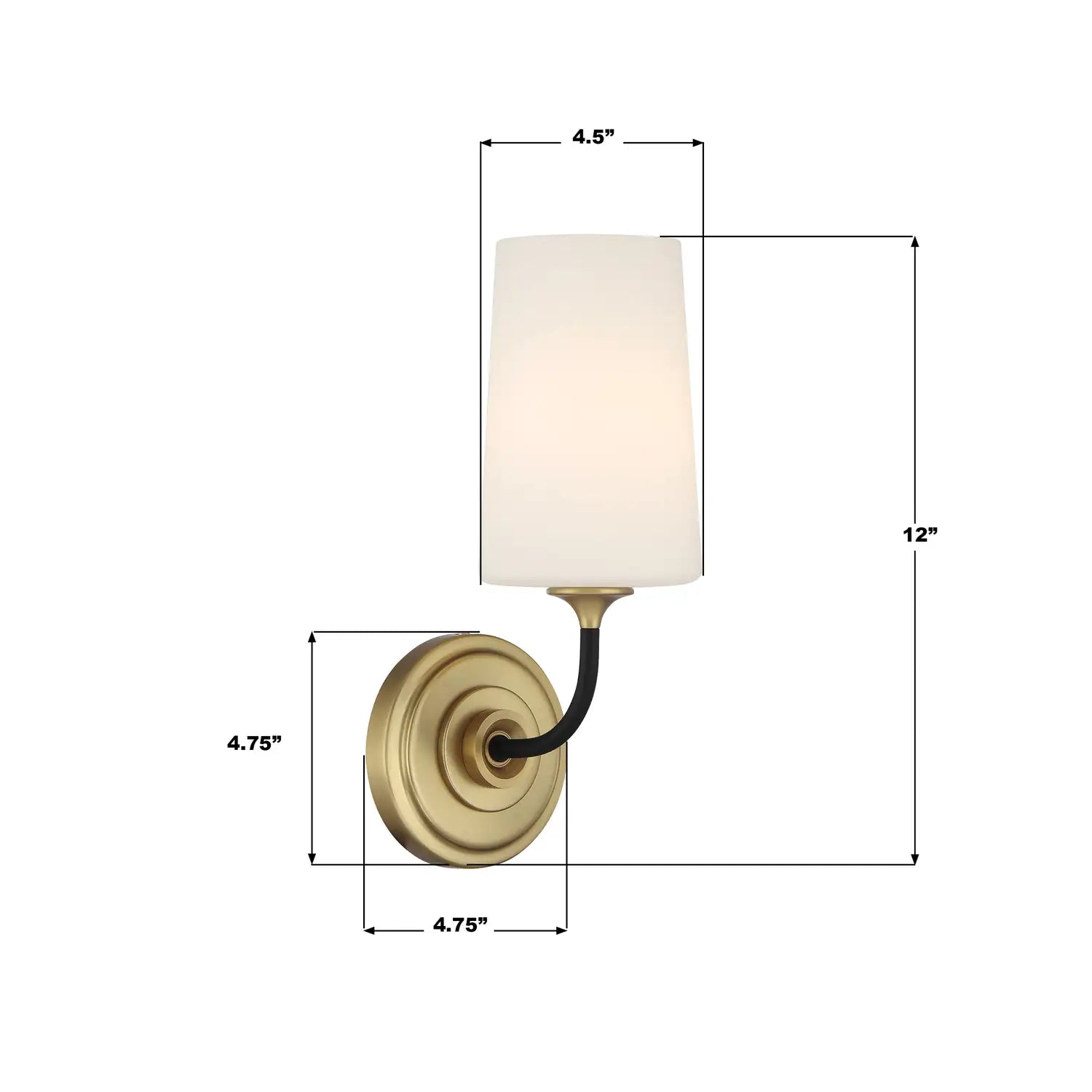 CRYSTORAMA, NILES MODERN SCONCE, WALL SCONCES