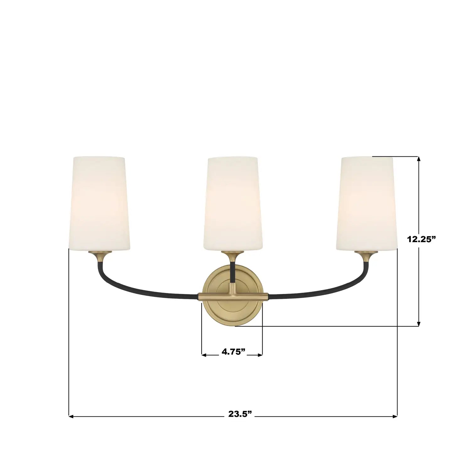 CRYSTORAMA, NILES MODERN BATHROOM VANITY, VANITY LIGHT