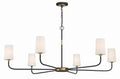 CRYSTORAMA, NILES MODERN CHANDELIER, CHANDELIER LIGHT