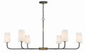 CRYSTORAMA, NILES MODERN CHANDELIER, CHANDELIER LIGHT