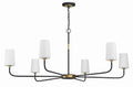 CRYSTORAMA, NILES MODERN CHANDELIER, CHANDELIER LIGHT