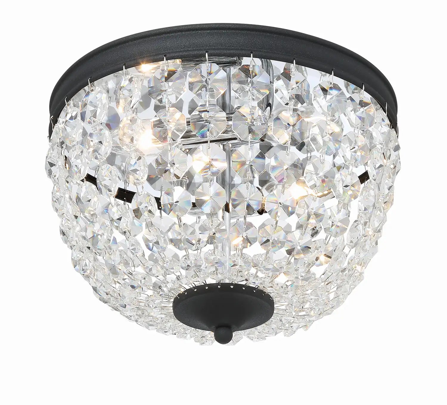 CRYSTORAMA, NOLA FLUSH MOUNT, FLUSH MOUNT CEILING LIGHTS