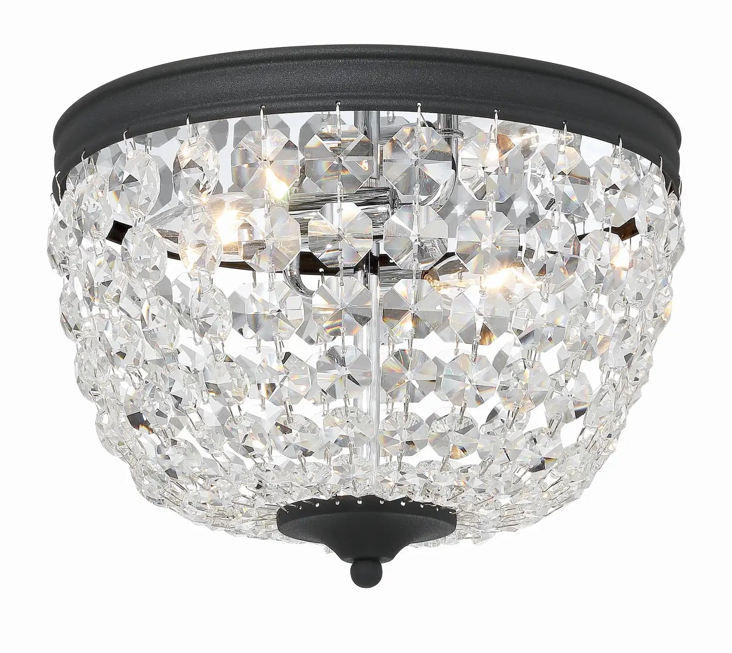 CRYSTORAMA, NOLA FLUSH MOUNT, FLUSH MOUNT CEILING LIGHTS