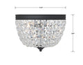 CRYSTORAMA, NOLA FLUSH MOUNT, FLUSH MOUNT CEILING LIGHTS
