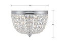 CRYSTORAMA, NOLA FLUSH MOUNT, FLUSH MOUNT CEILING LIGHTS