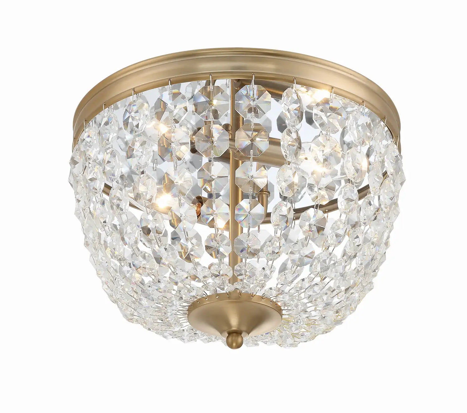 CRYSTORAMA, NOLA FLUSH MOUNT, FLUSH MOUNT CEILING LIGHTS