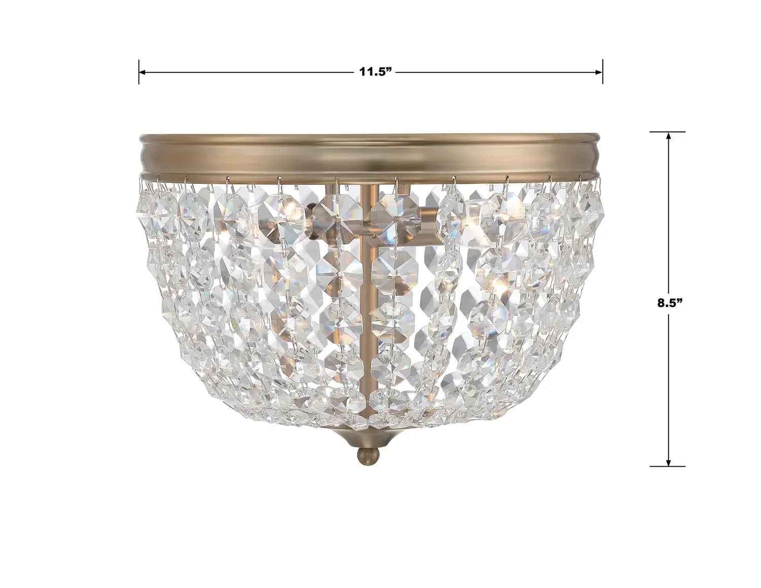 CRYSTORAMA, NOLA FLUSH MOUNT, FLUSH MOUNT CEILING LIGHTS