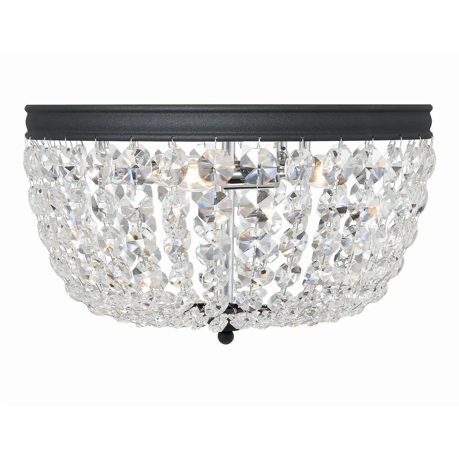 CRYSTORAMA, NOLA FLUSH MOUNT, FLUSH MOUNT CEILING LIGHTS