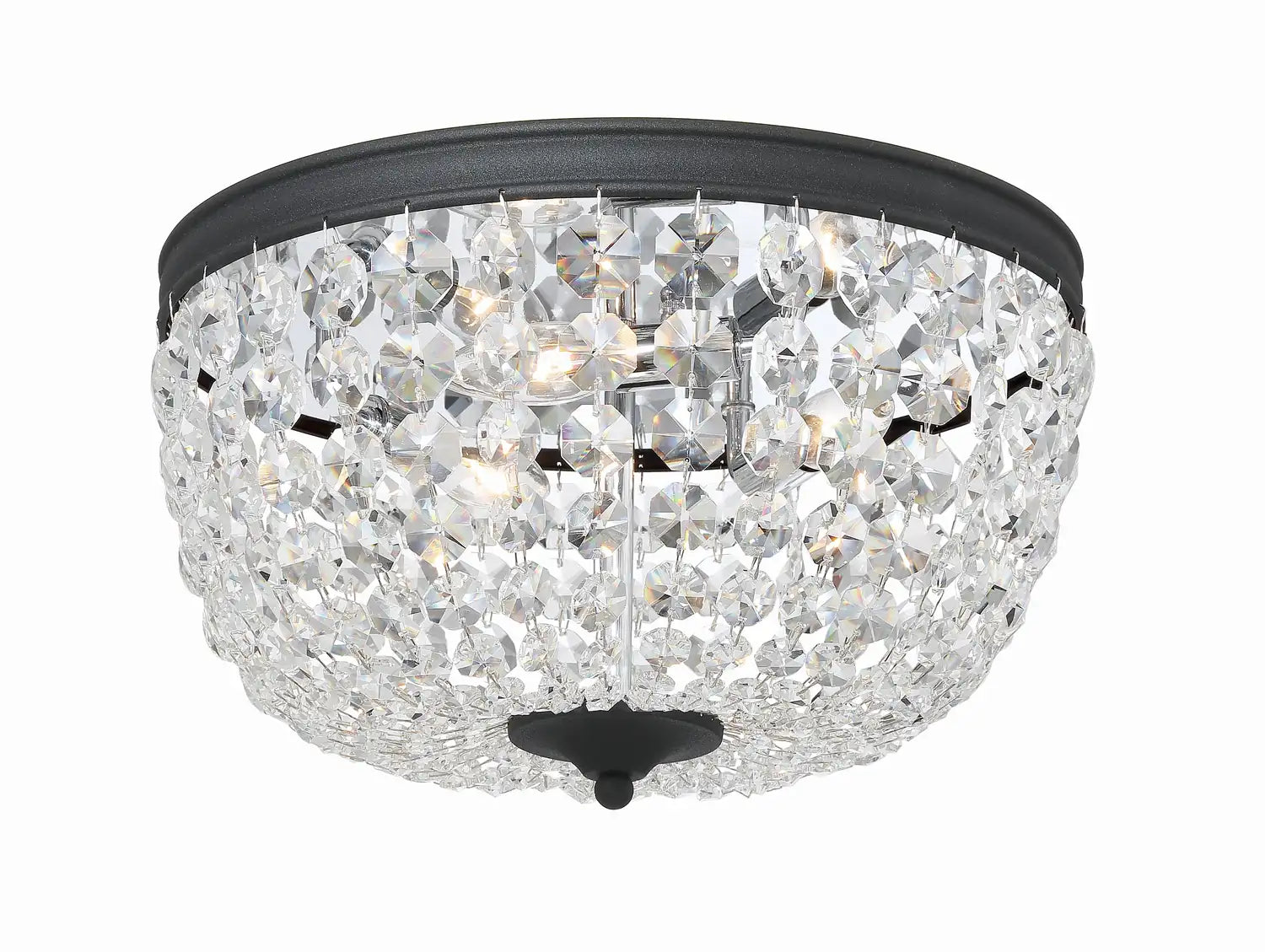 CRYSTORAMA, NOLA FLUSH MOUNT, FLUSH MOUNT CEILING LIGHTS