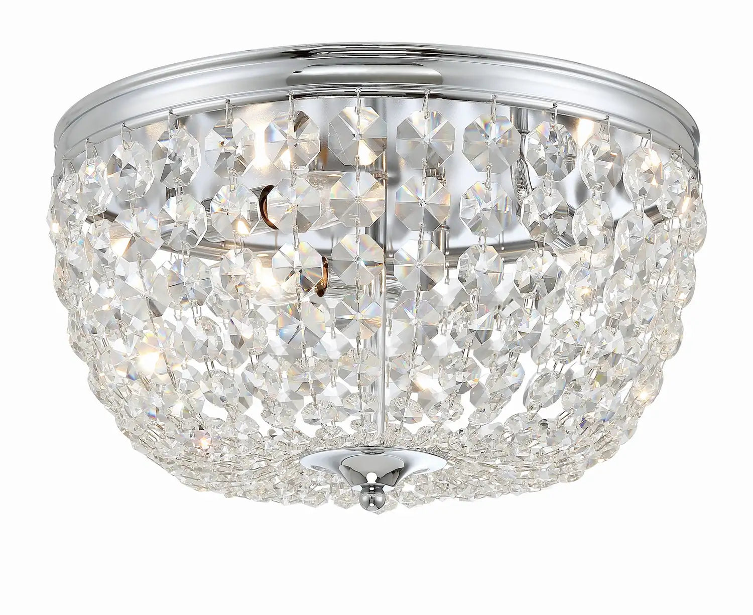 CRYSTORAMA, NOLA FLUSH MOUNT, FLUSH MOUNT CEILING LIGHTS