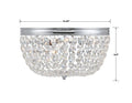 CRYSTORAMA, NOLA FLUSH MOUNT, FLUSH MOUNT CEILING LIGHTS