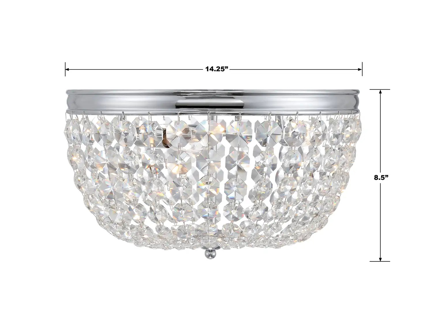 CRYSTORAMA, NOLA FLUSH MOUNT, FLUSH MOUNT CEILING LIGHTS