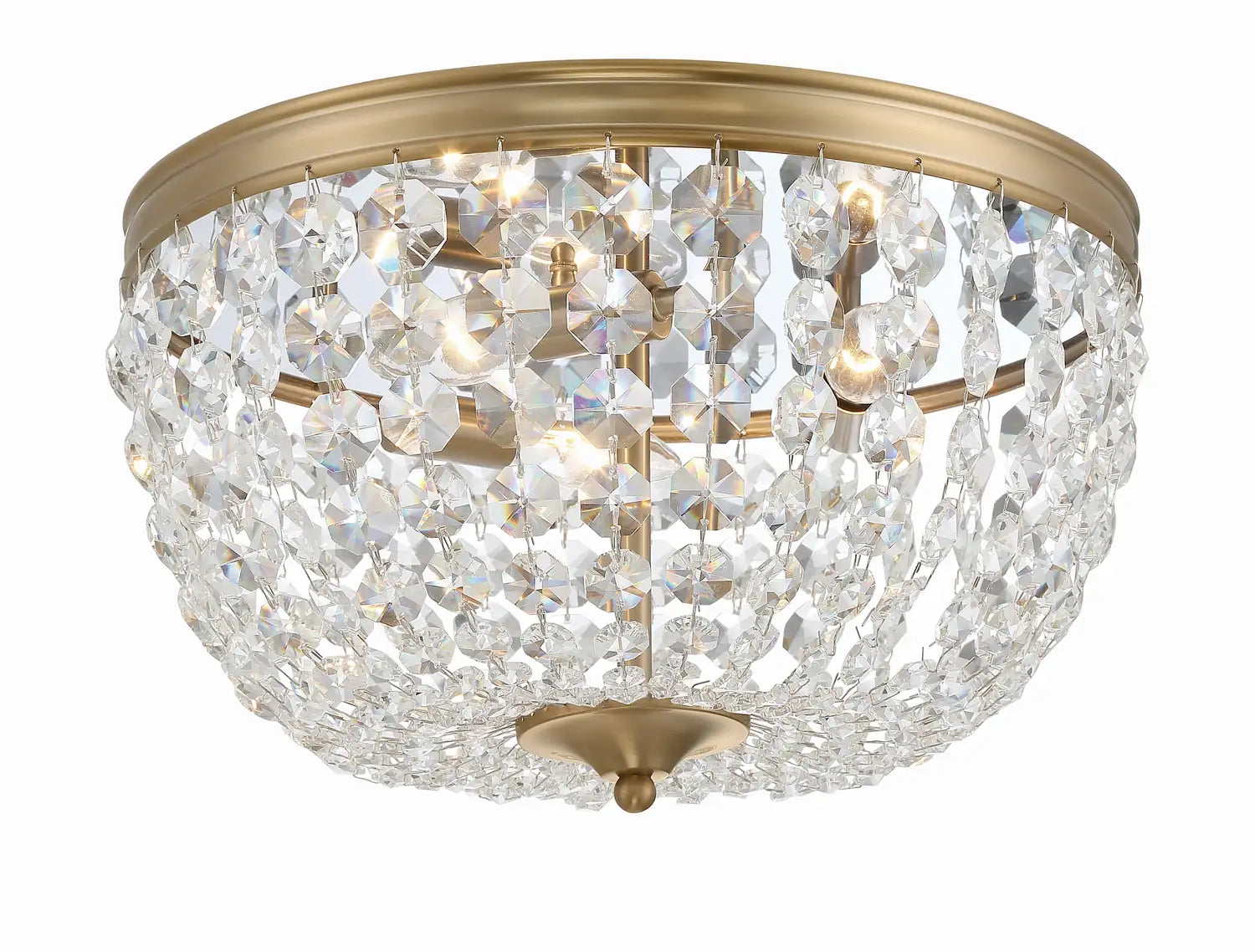 CRYSTORAMA, NOLA FLUSH MOUNT, FLUSH MOUNT CEILING LIGHTS