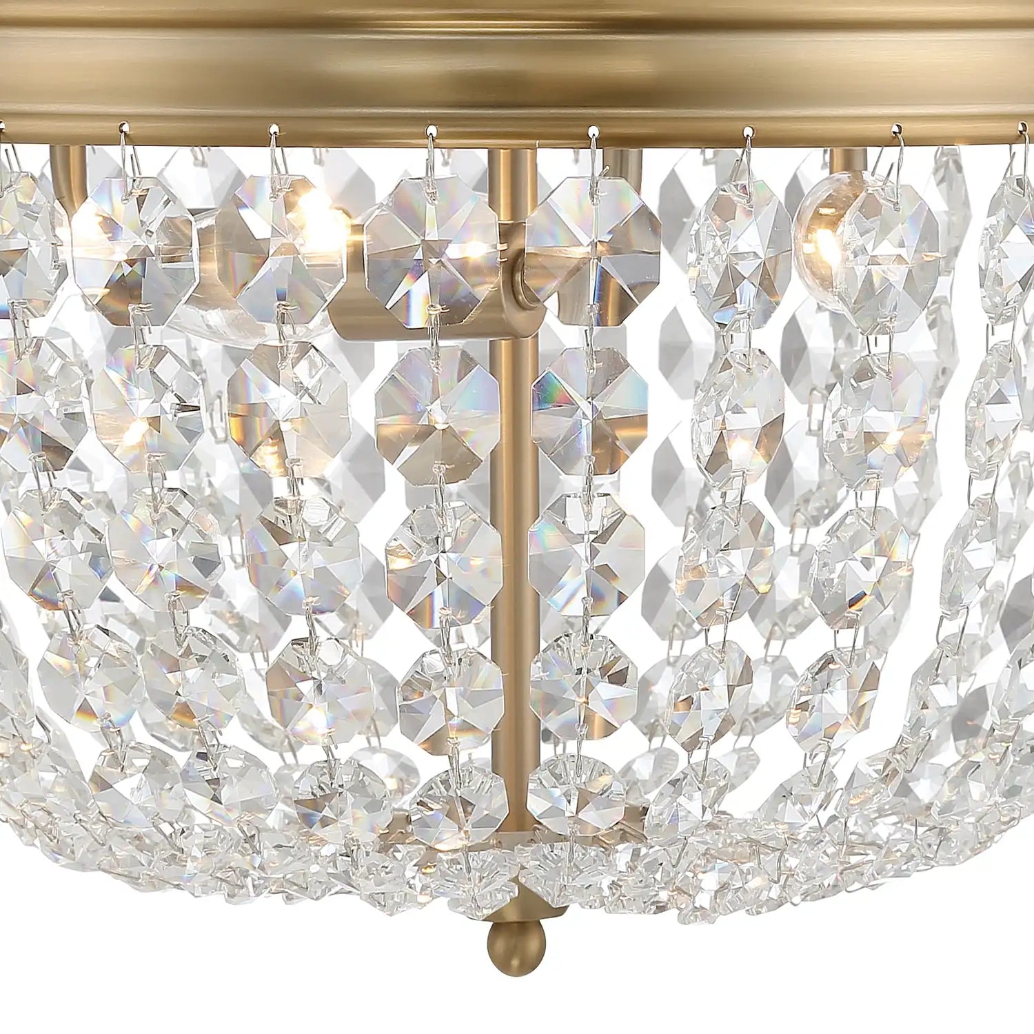 CRYSTORAMA, NOLA FLUSH MOUNT, FLUSH MOUNT CEILING LIGHTS