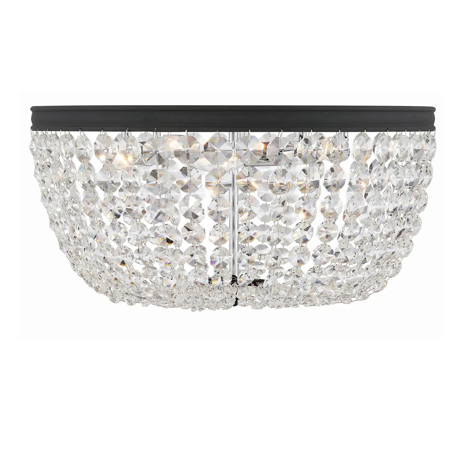 CRYSTORAMA, NOLA FLUSH MOUNT, FLUSH MOUNT CEILING LIGHTS