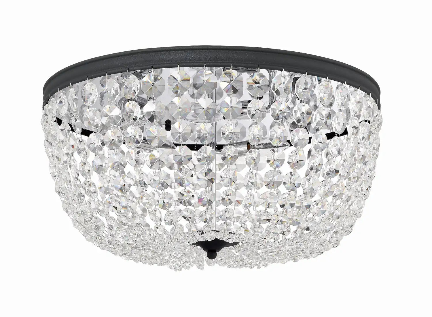 CRYSTORAMA, NOLA FLUSH MOUNT, FLUSH MOUNT CEILING LIGHTS
