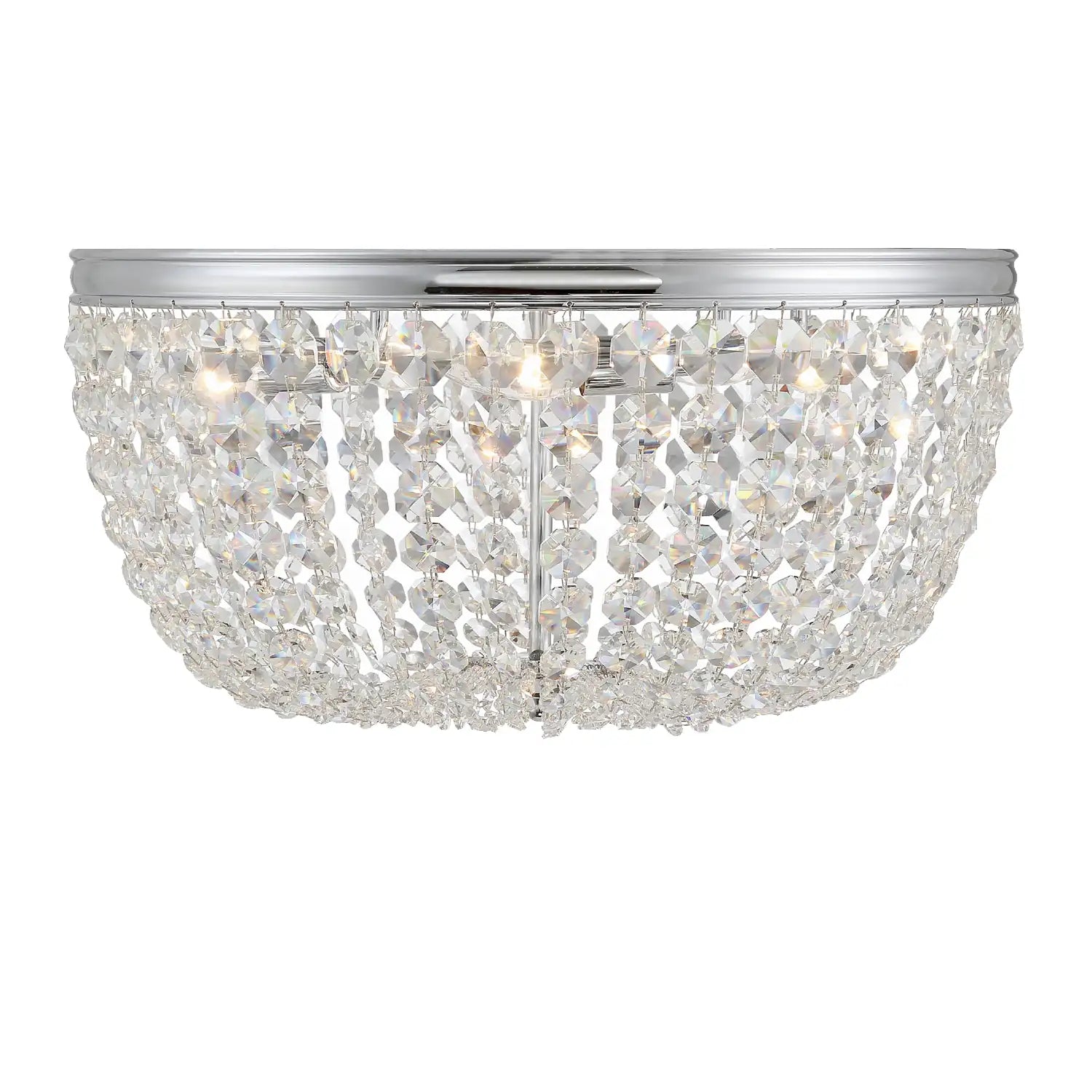 CRYSTORAMA, NOLA FLUSH MOUNT, FLUSH MOUNT CEILING LIGHTS