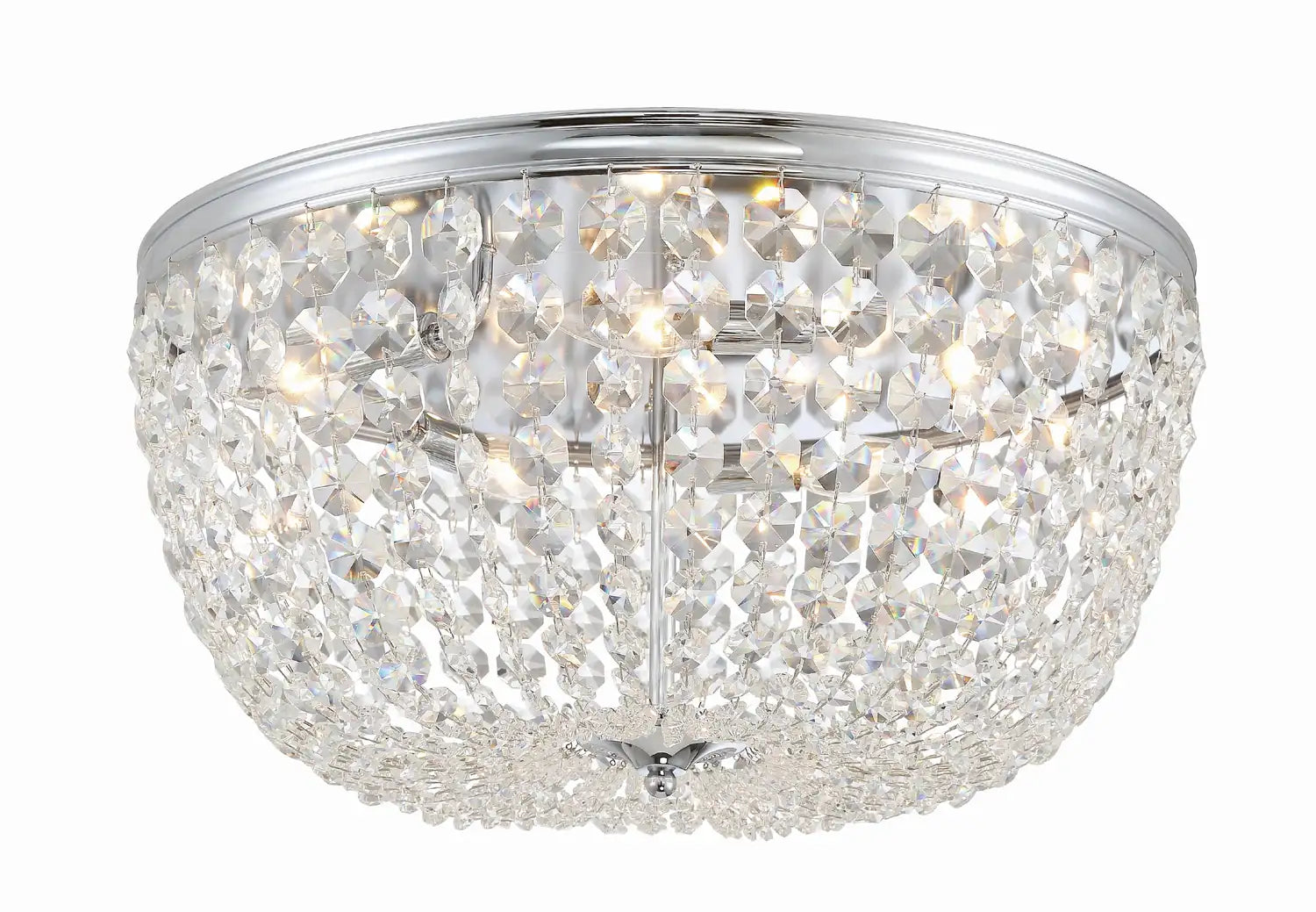 CRYSTORAMA, NOLA FLUSH MOUNT, FLUSH MOUNT CEILING LIGHTS