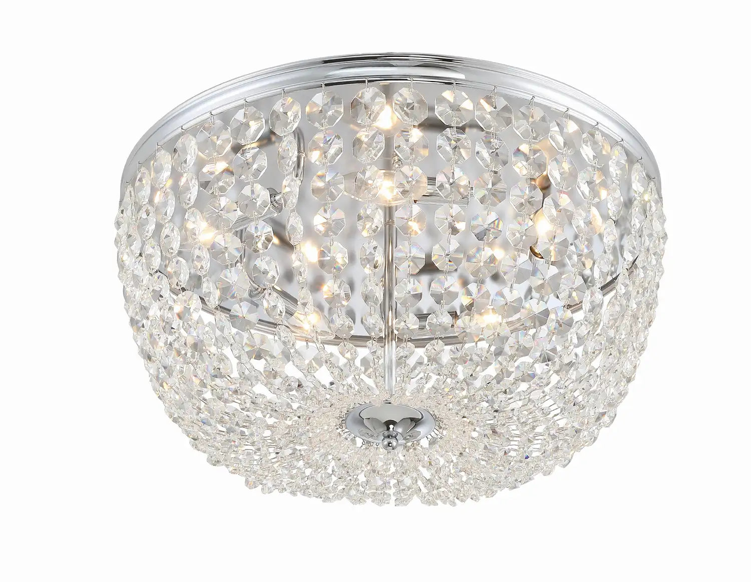 CRYSTORAMA, NOLA FLUSH MOUNT, FLUSH MOUNT CEILING LIGHTS