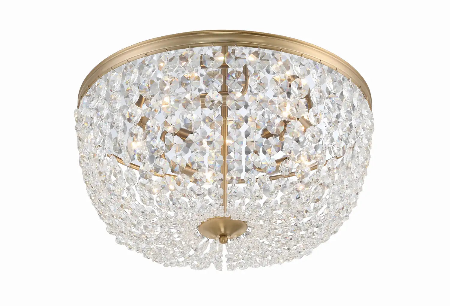 CRYSTORAMA, NOLA FLUSH MOUNT, FLUSH MOUNT CEILING LIGHTS