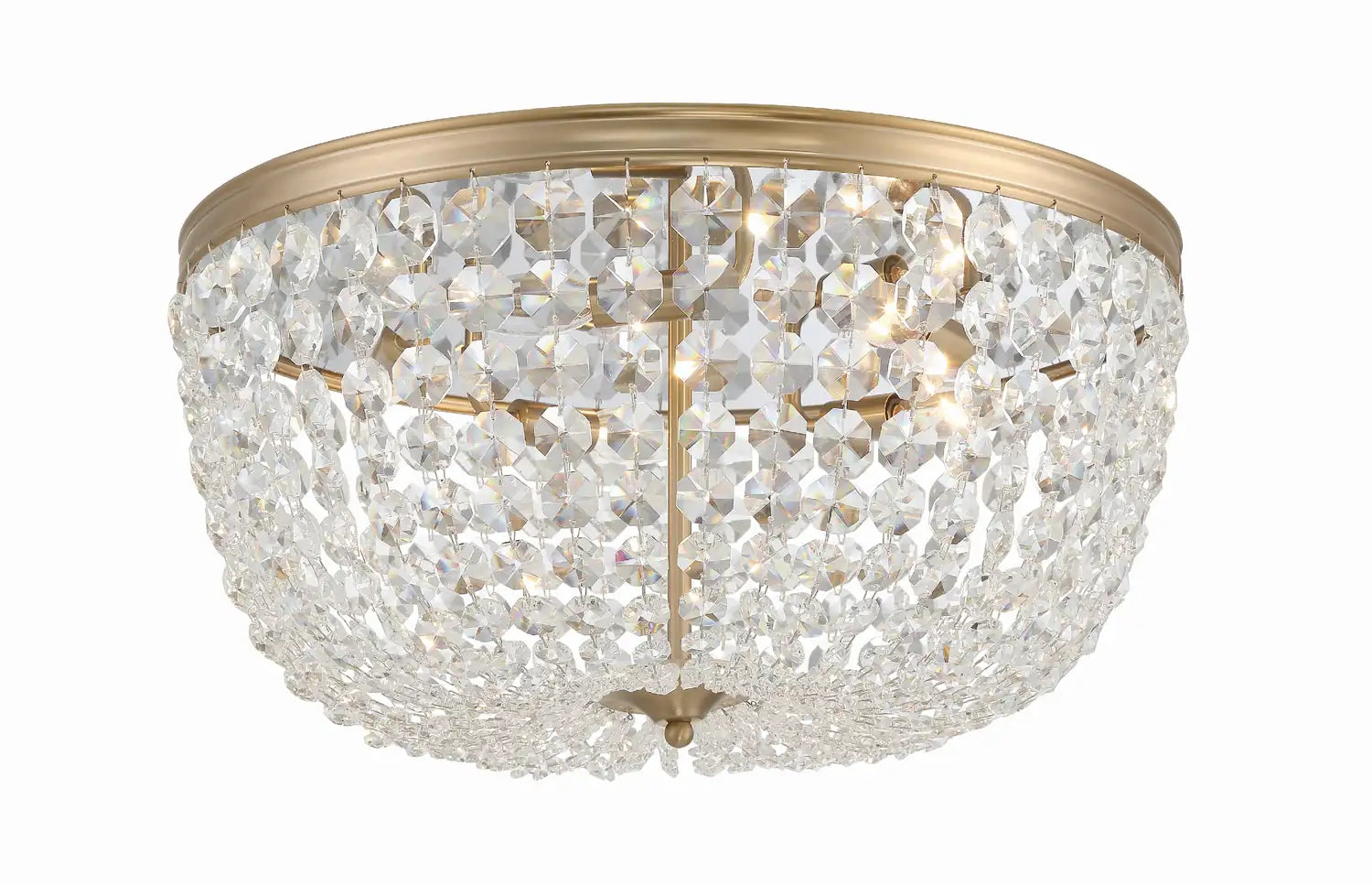 CRYSTORAMA, NOLA FLUSH MOUNT, FLUSH MOUNT CEILING LIGHTS