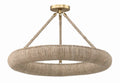 CRYSTORAMA, OAKLEY INTEGRATED LED SOFT SEMI FLUSH MOUNT, FLUSH MOUNT CEILING LIGHTS
