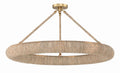 CRYSTORAMA, OAKLEY INTEGRATED LED SOFT SEMI FLUSH MOUNT, FLUSH MOUNT CEILING LIGHTS