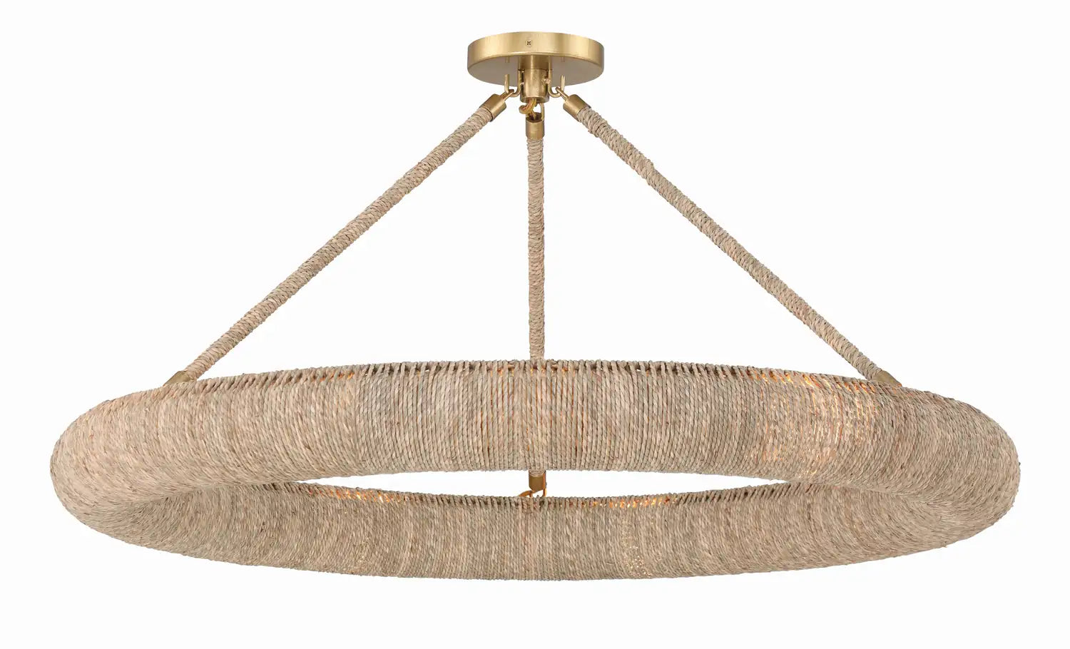 CRYSTORAMA, OAKLEY INTEGRATED LED SOFT SEMI FLUSH MOUNT, FLUSH MOUNT CEILING LIGHTS