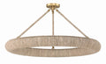 CRYSTORAMA, OAKLEY INTEGRATED LED SOFT SEMI FLUSH MOUNT, FLUSH MOUNT CEILING LIGHTS