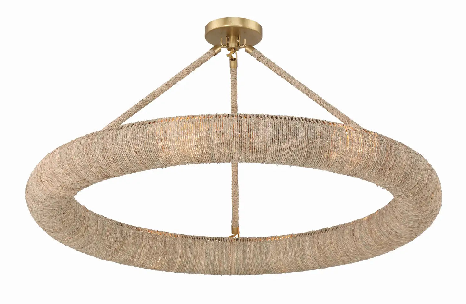 CRYSTORAMA, OAKLEY INTEGRATED LED SOFT SEMI FLUSH MOUNT, FLUSH MOUNT CEILING LIGHTS