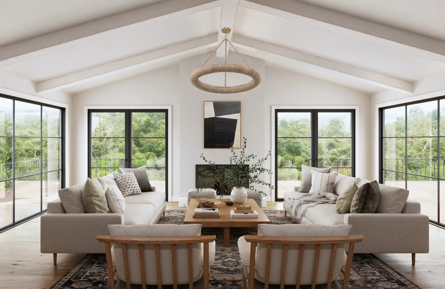 CRYSTORAMA, OAKLEY INTEGRATED LED SOFT CHANDELIER, CHANDELIER LIGHT