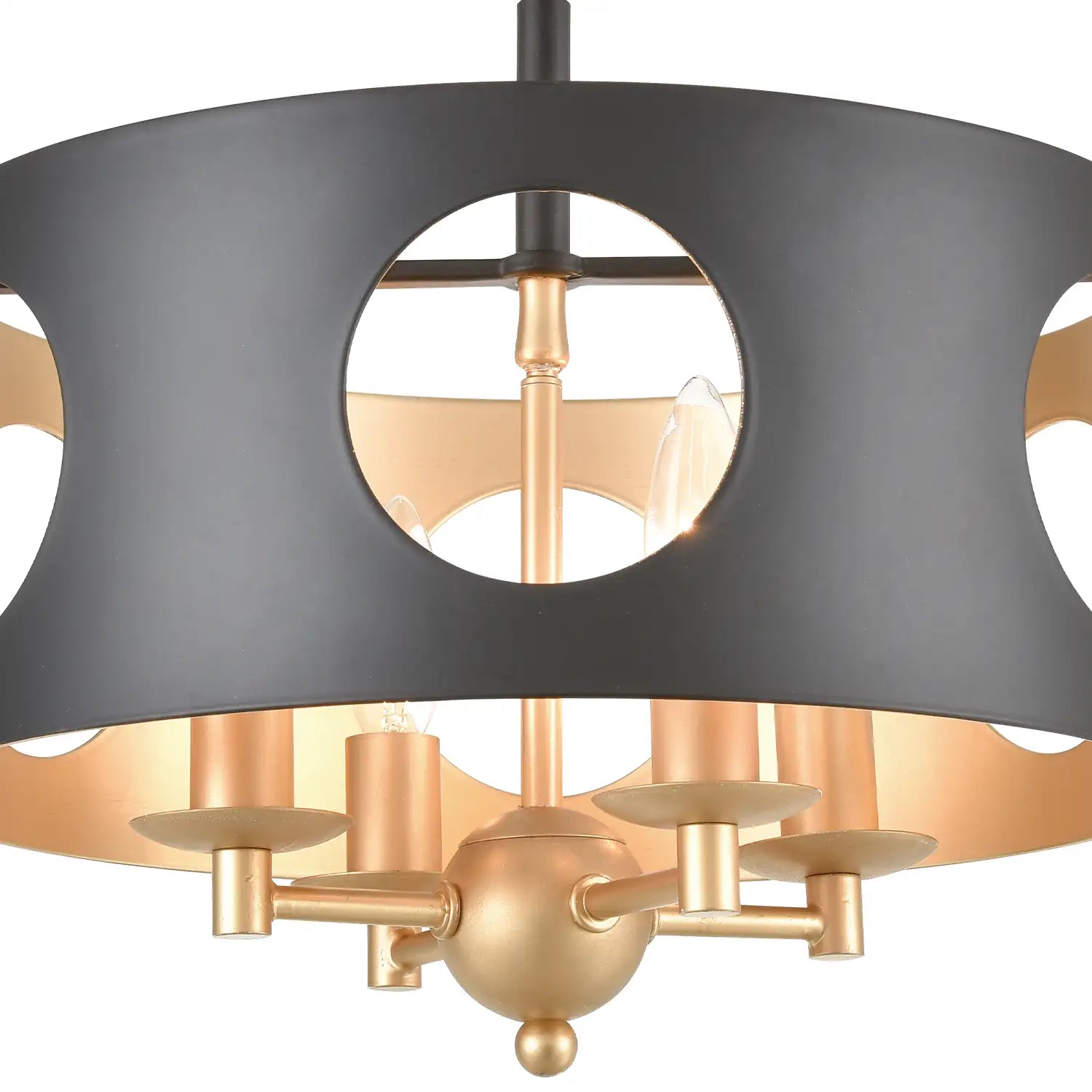 CRYSTORAMA, ODELLE SEMI FLUSH MOUNT, FLUSH MOUNT CEILING LIGHTS