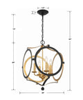 CRYSTORAMA, ODELLE LANTERN CHANDELIER, CHANDELIER LIGHT