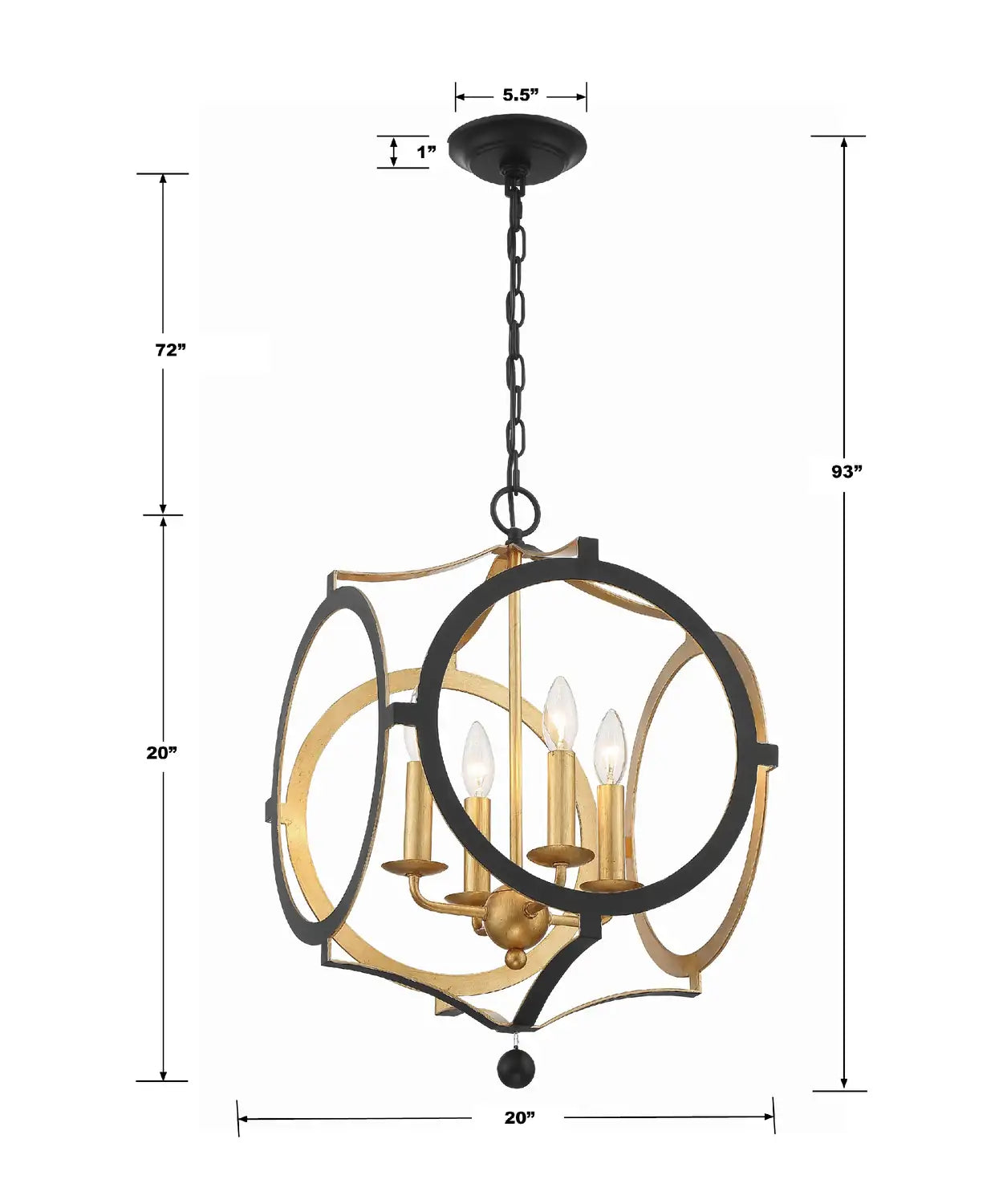 CRYSTORAMA, ODELLE LANTERN CHANDELIER, CHANDELIER LIGHT