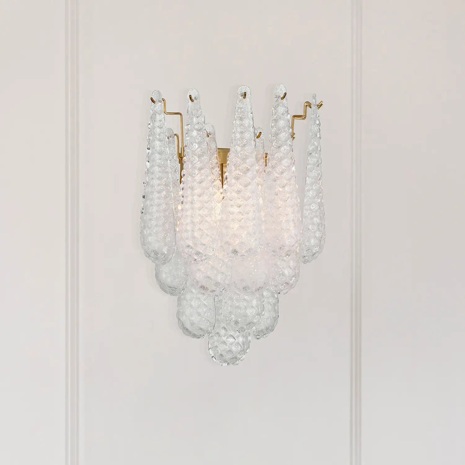 CRYSTORAMA, OLLIE SCONCE, WALL SCONCES