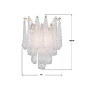 CRYSTORAMA, OLLIE SCONCE, WALL SCONCES