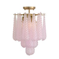 CRYSTORAMA, OLLIE SEMI FLUSH MOUNT, FLUSH MOUNT CEILING LIGHTS