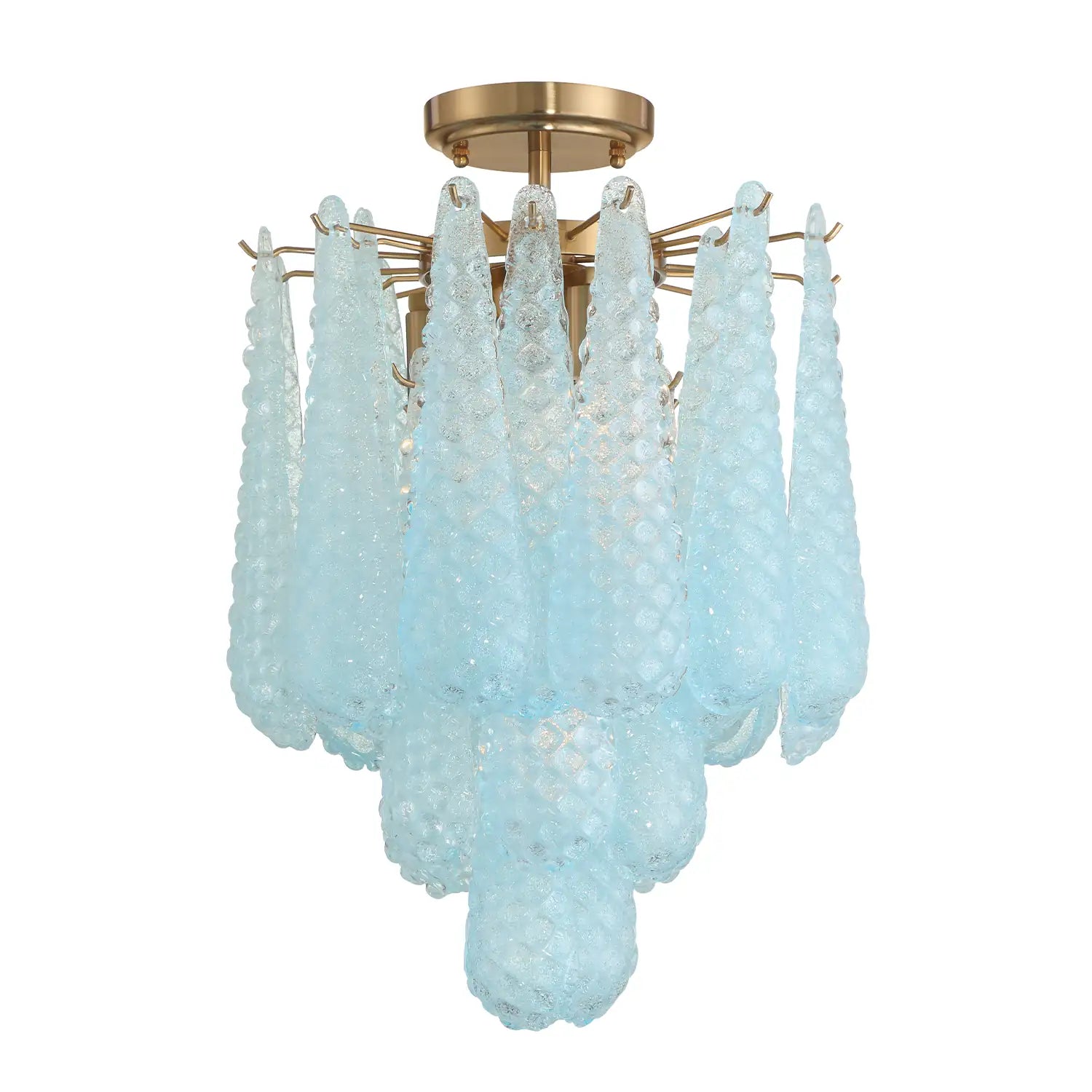 CRYSTORAMA, OLLIE SEMI FLUSH MOUNT, FLUSH MOUNT CEILING LIGHTS