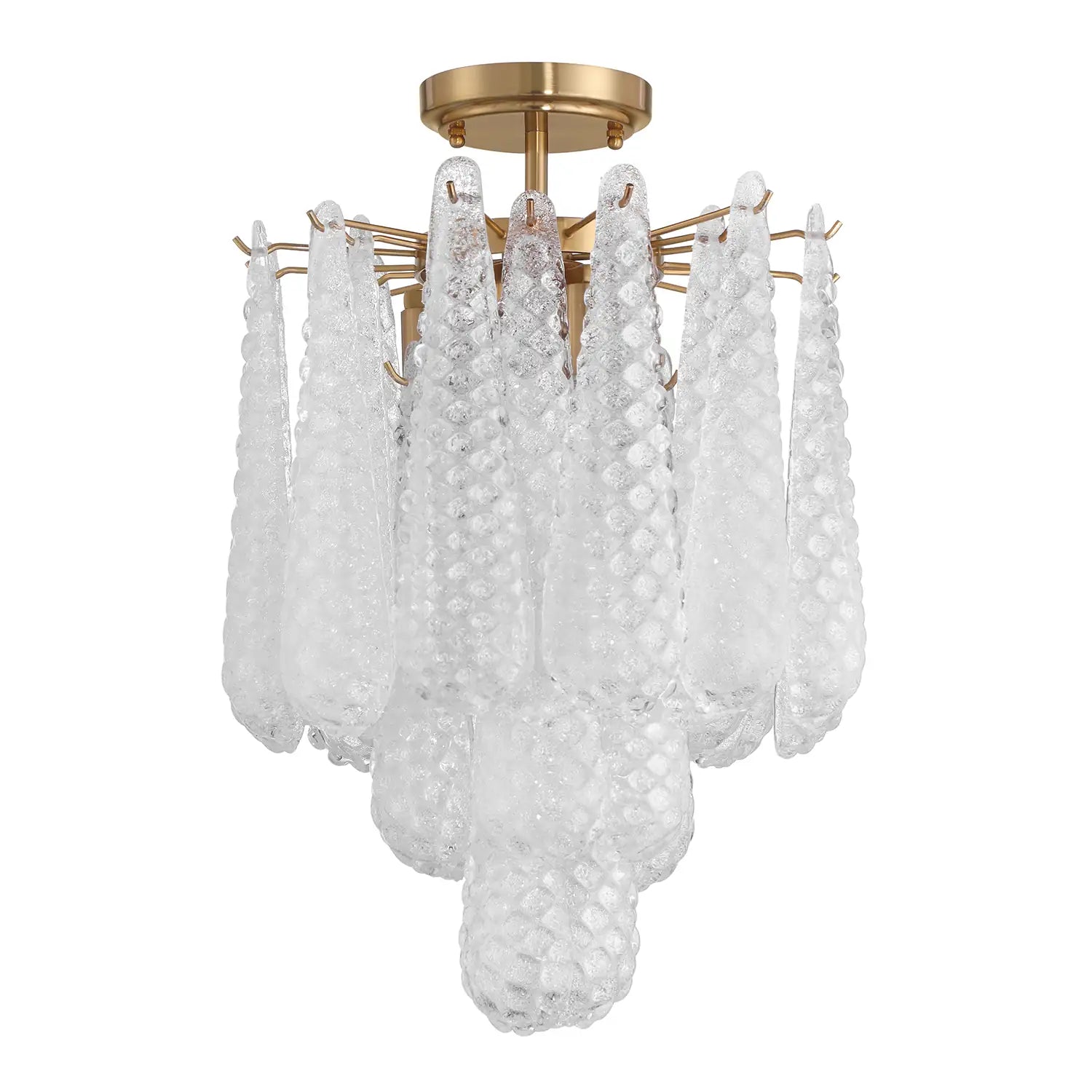 CRYSTORAMA, OLLIE SEMI FLUSH MOUNT, FLUSH MOUNT CEILING LIGHTS