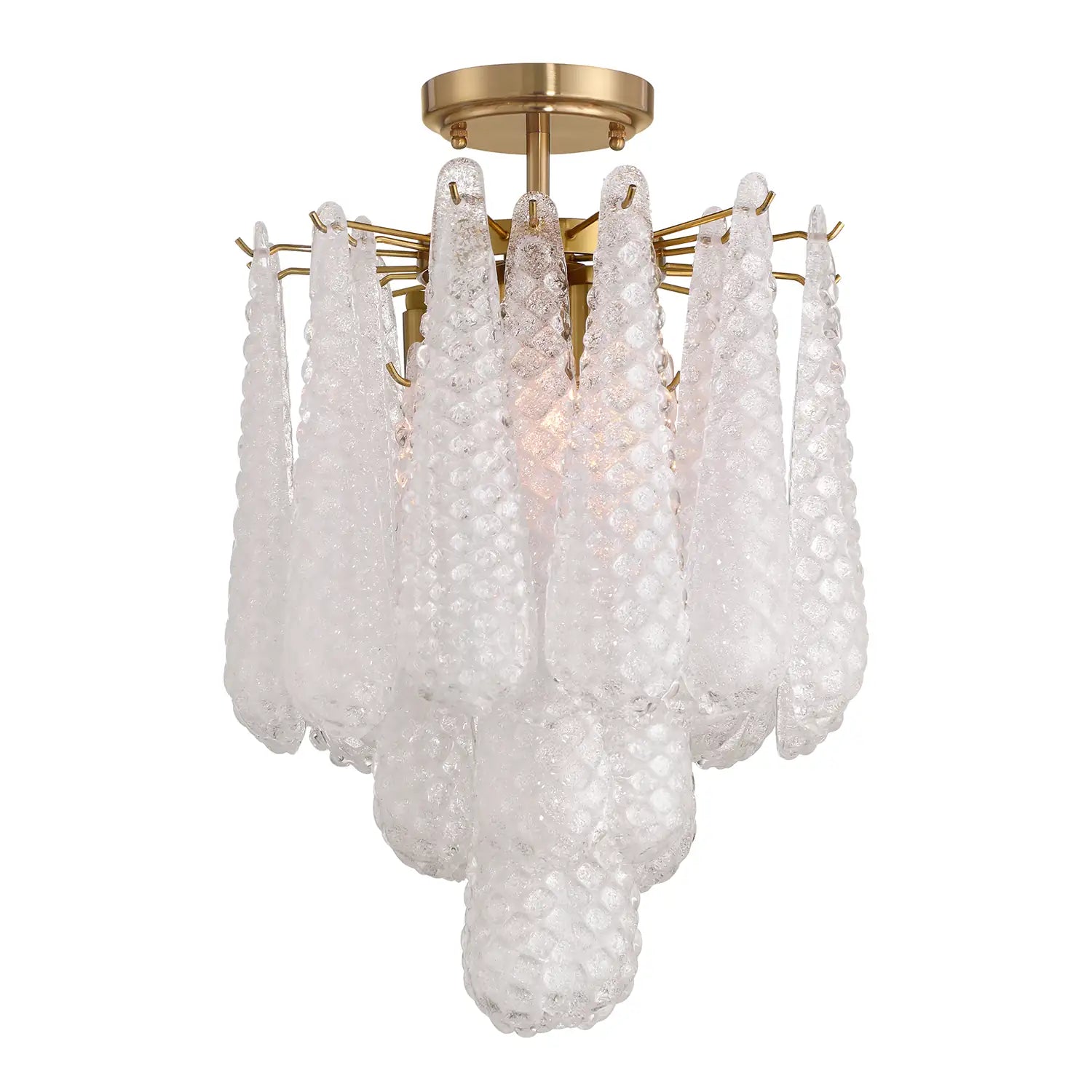 CRYSTORAMA, OLLIE SEMI FLUSH MOUNT, FLUSH MOUNT CEILING LIGHTS